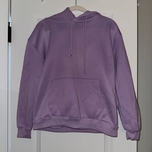 Lavender graphic women’s hoodie, size medium